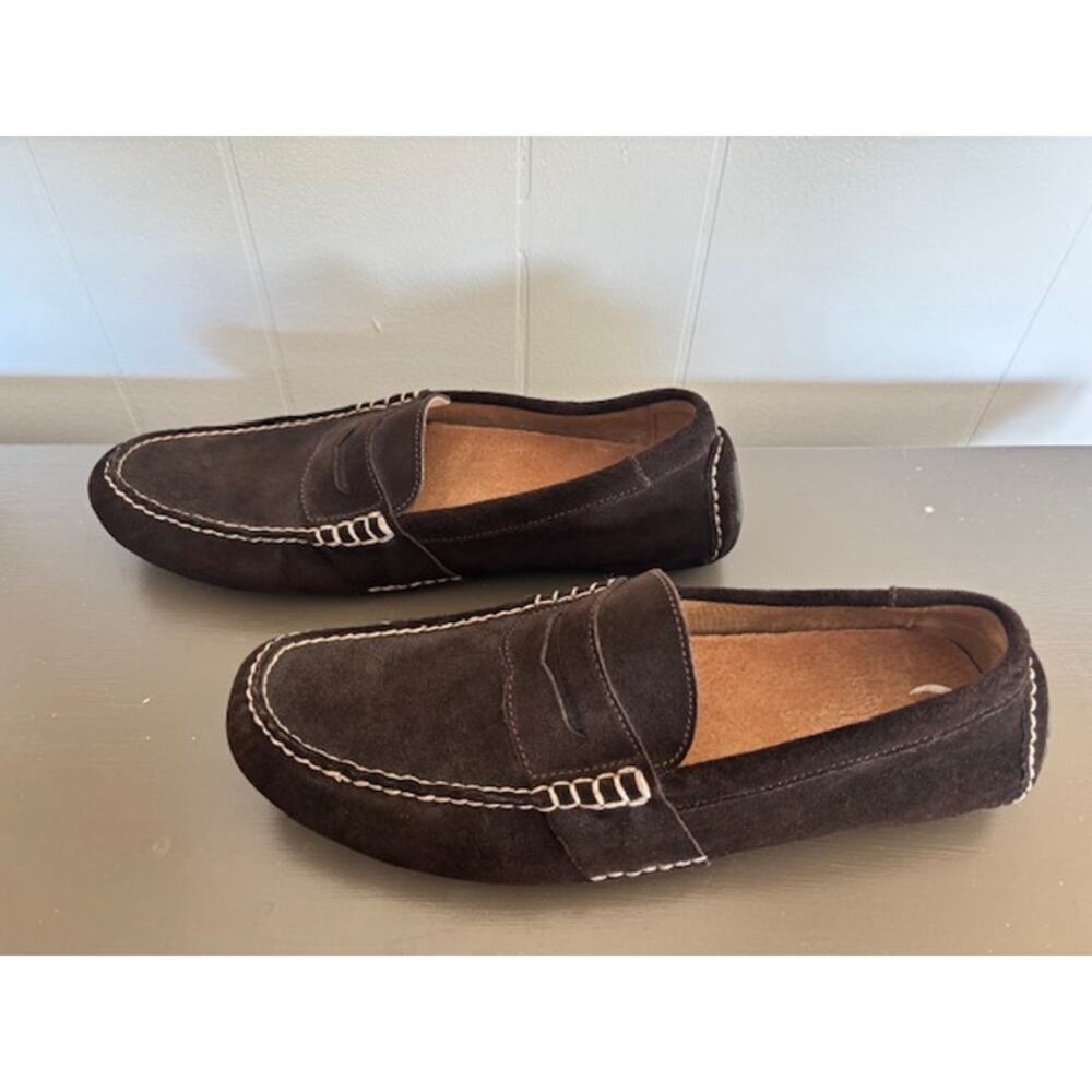 Polo Ralph Lauren Telly Driving‎ Loafers Men’s 11D Brown Suede Moccasin